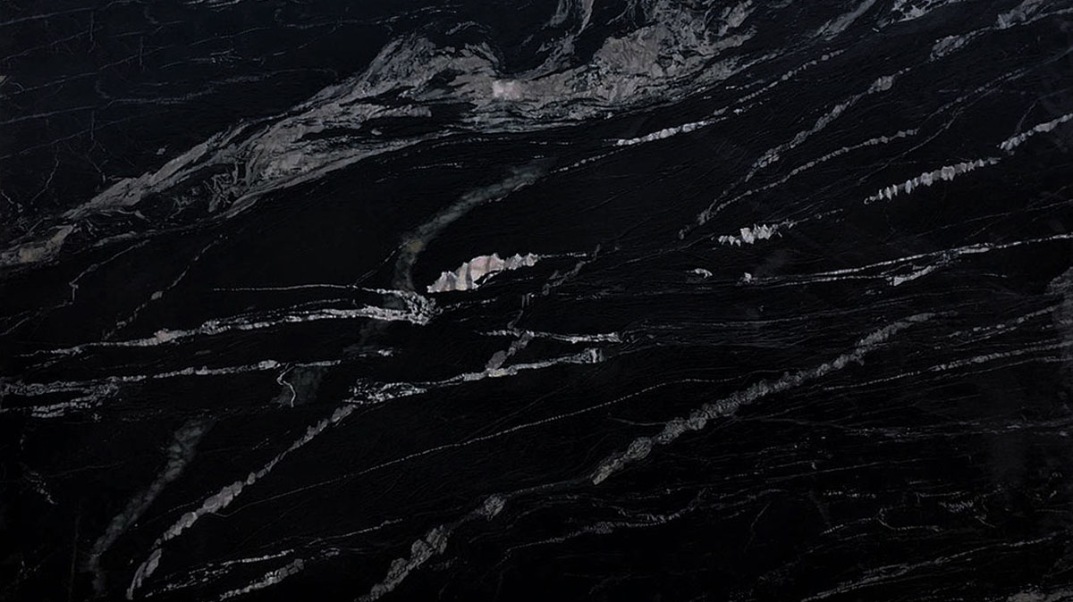 Fantasy Black Leather Marble